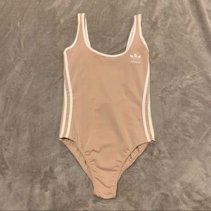 NWT Adidas low back, tank top body suit sz M